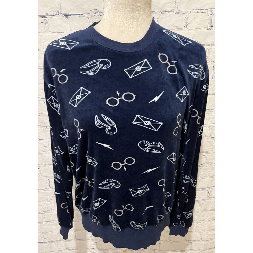 Wizarding World of Harry Potter Universal Studios Fleece Pullover Shirt Medium
